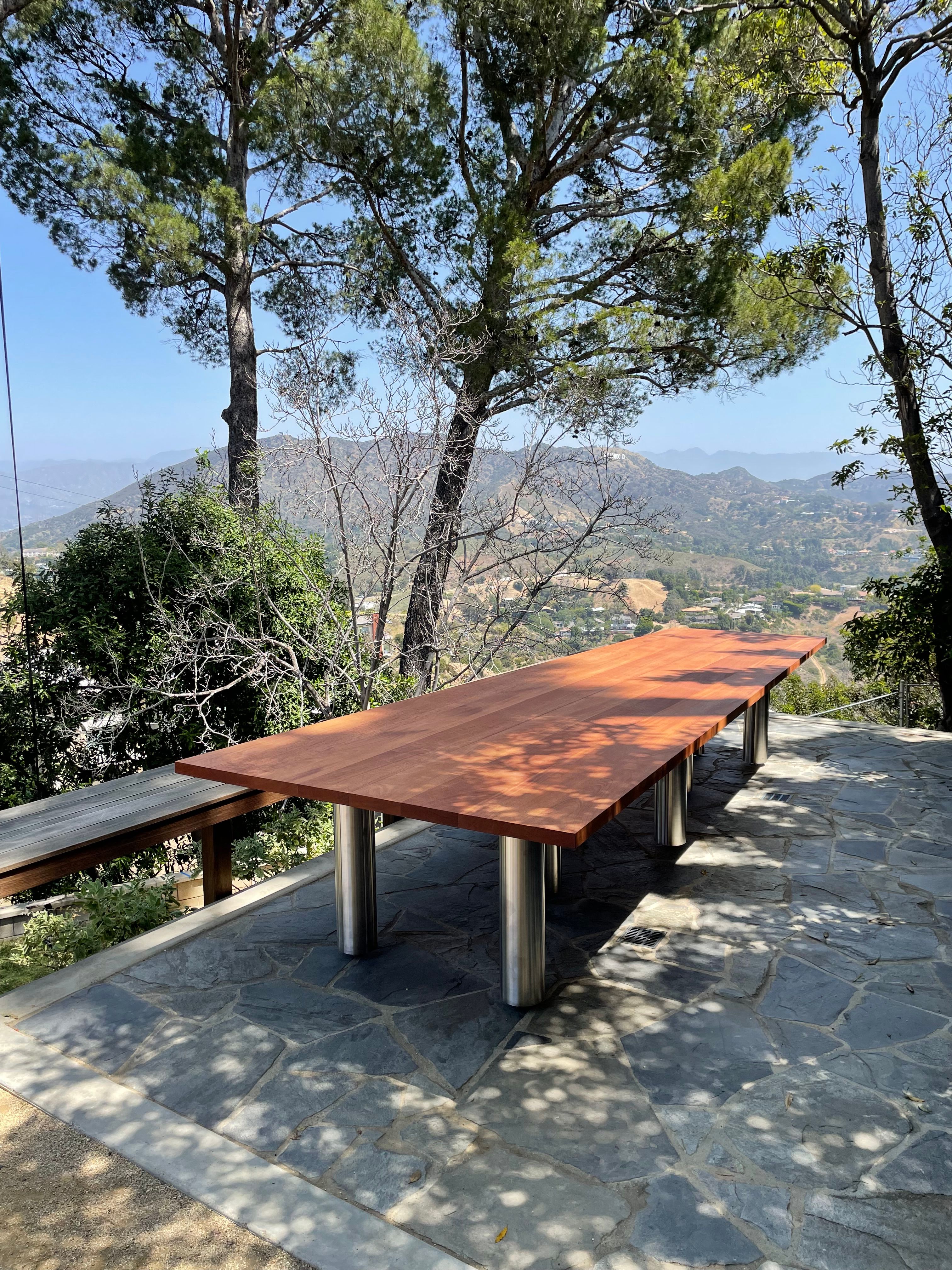  Trapezoid Outdoor Dining Table product image 0