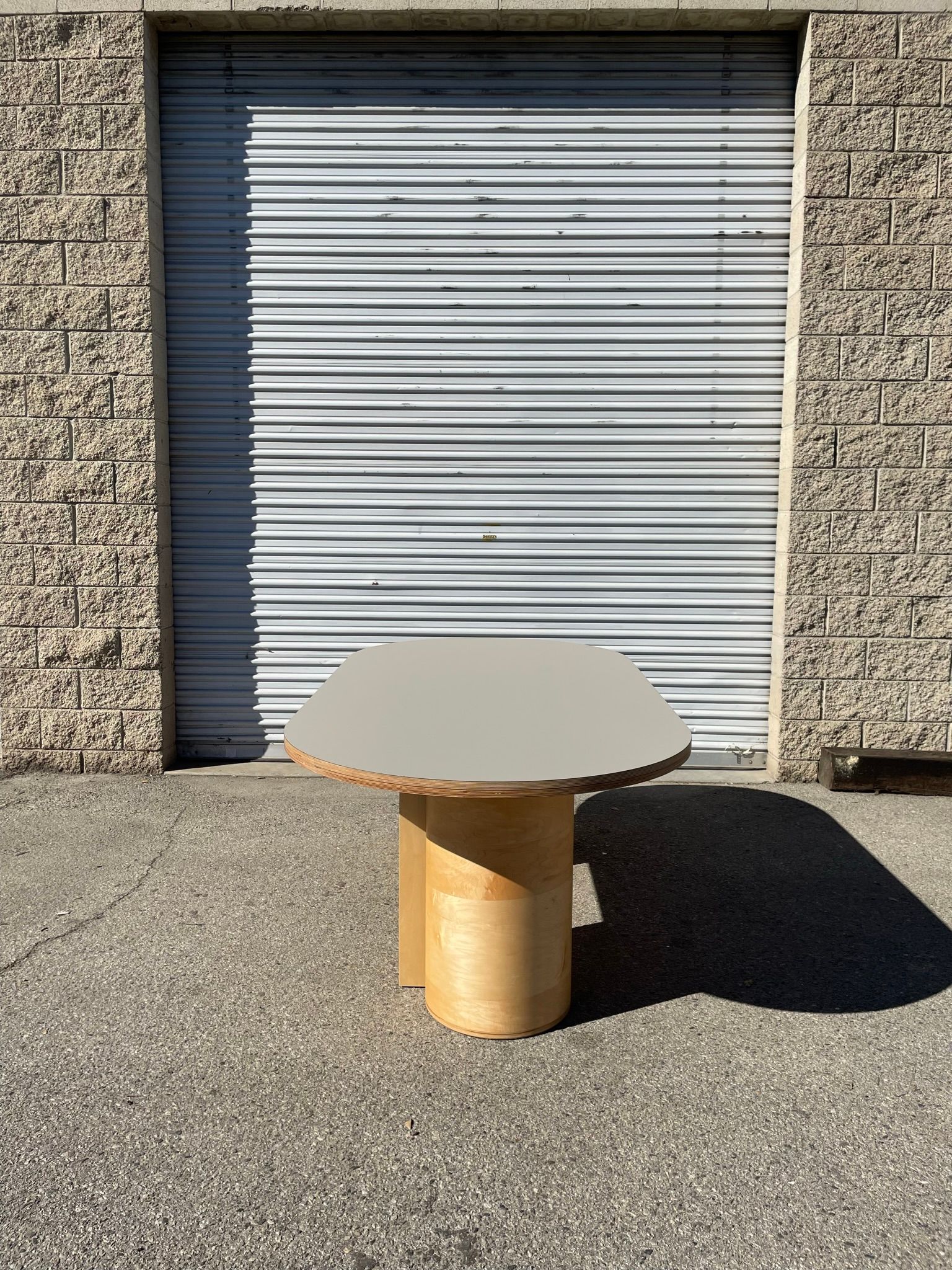  Offset Half Round Table product image 2
