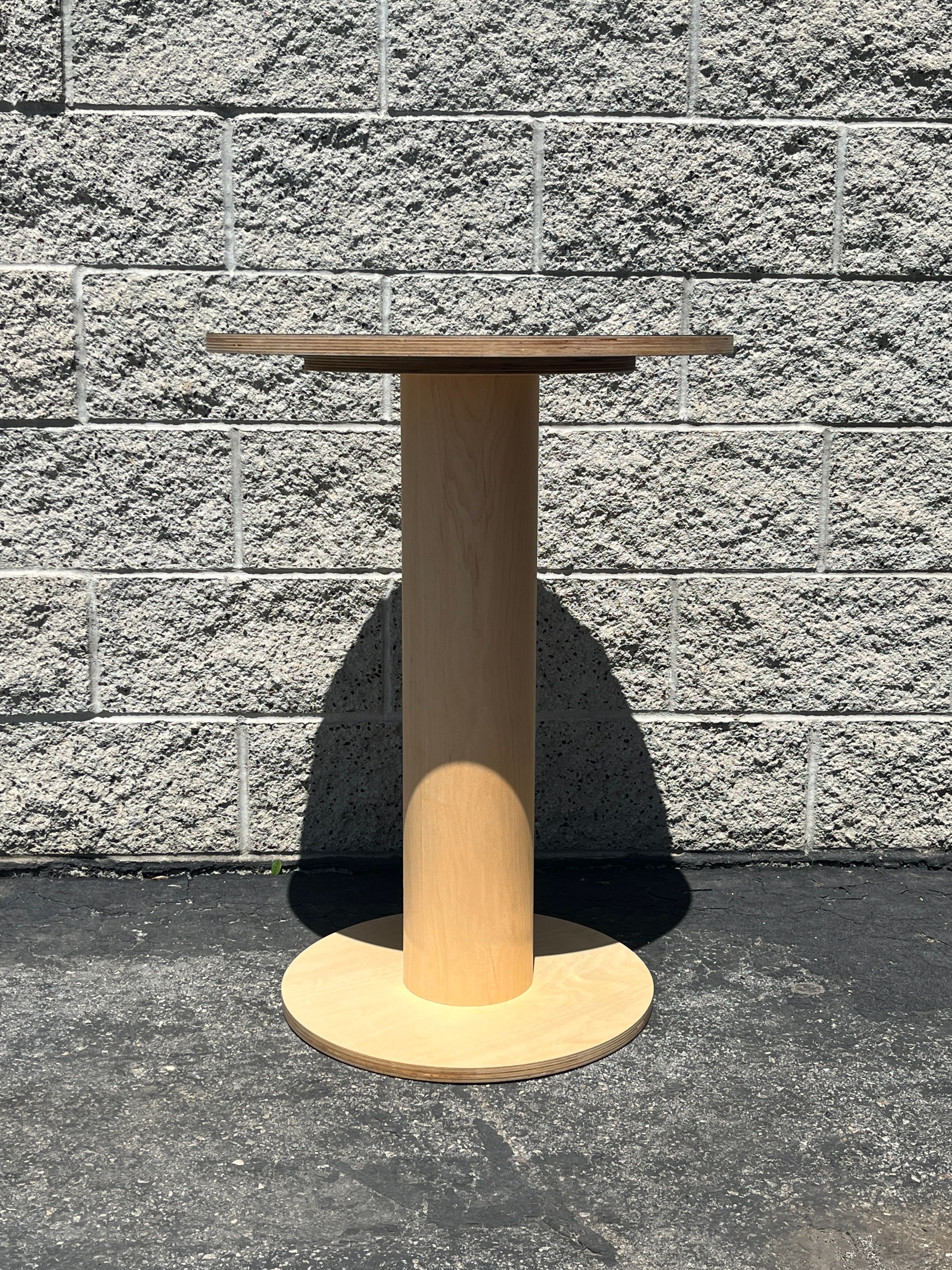  (SOLD OUT) Pedestal Table - Black product image 2