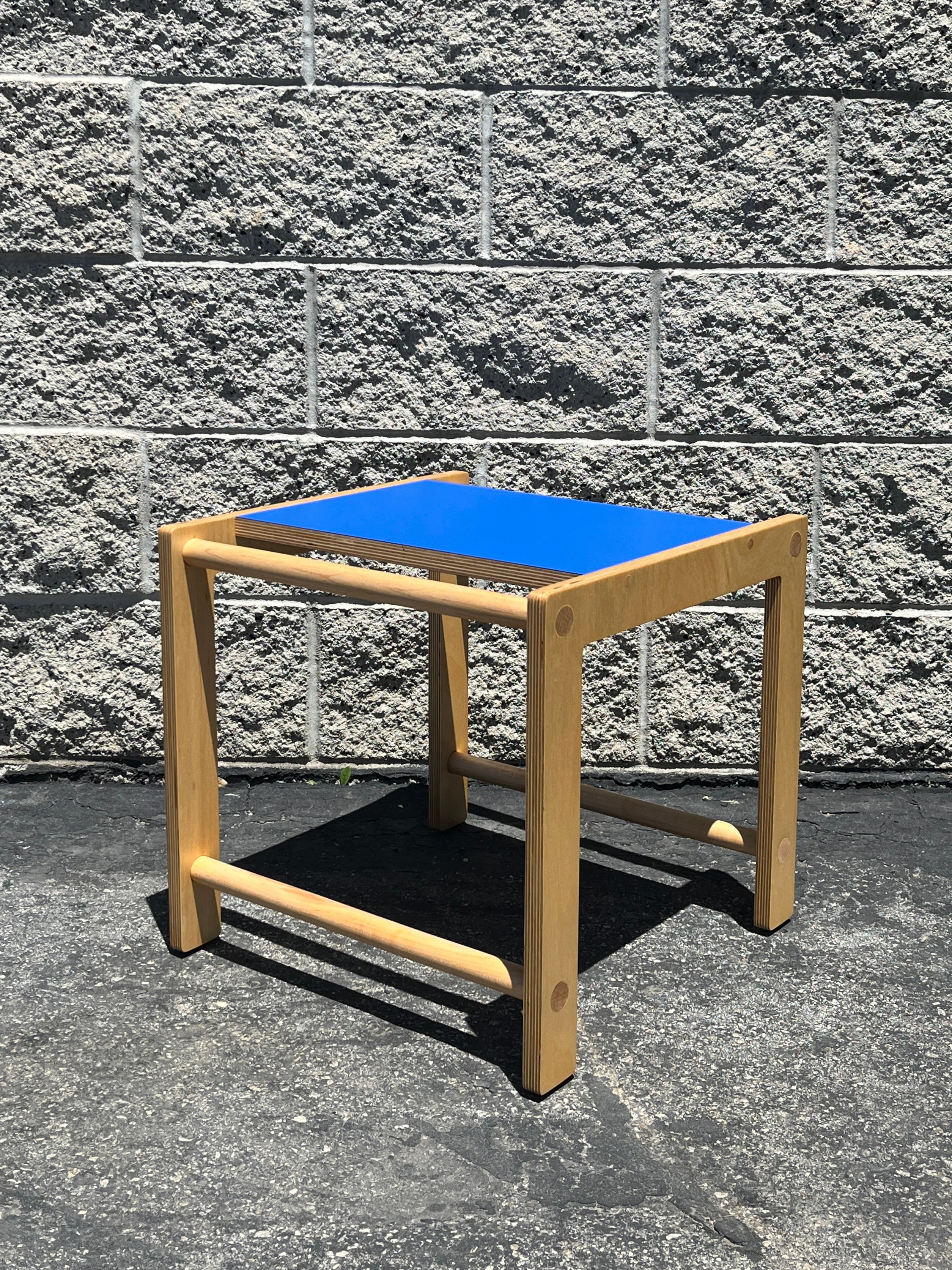  (SOLD OUT) Dowel Stool I - Blue product image 2