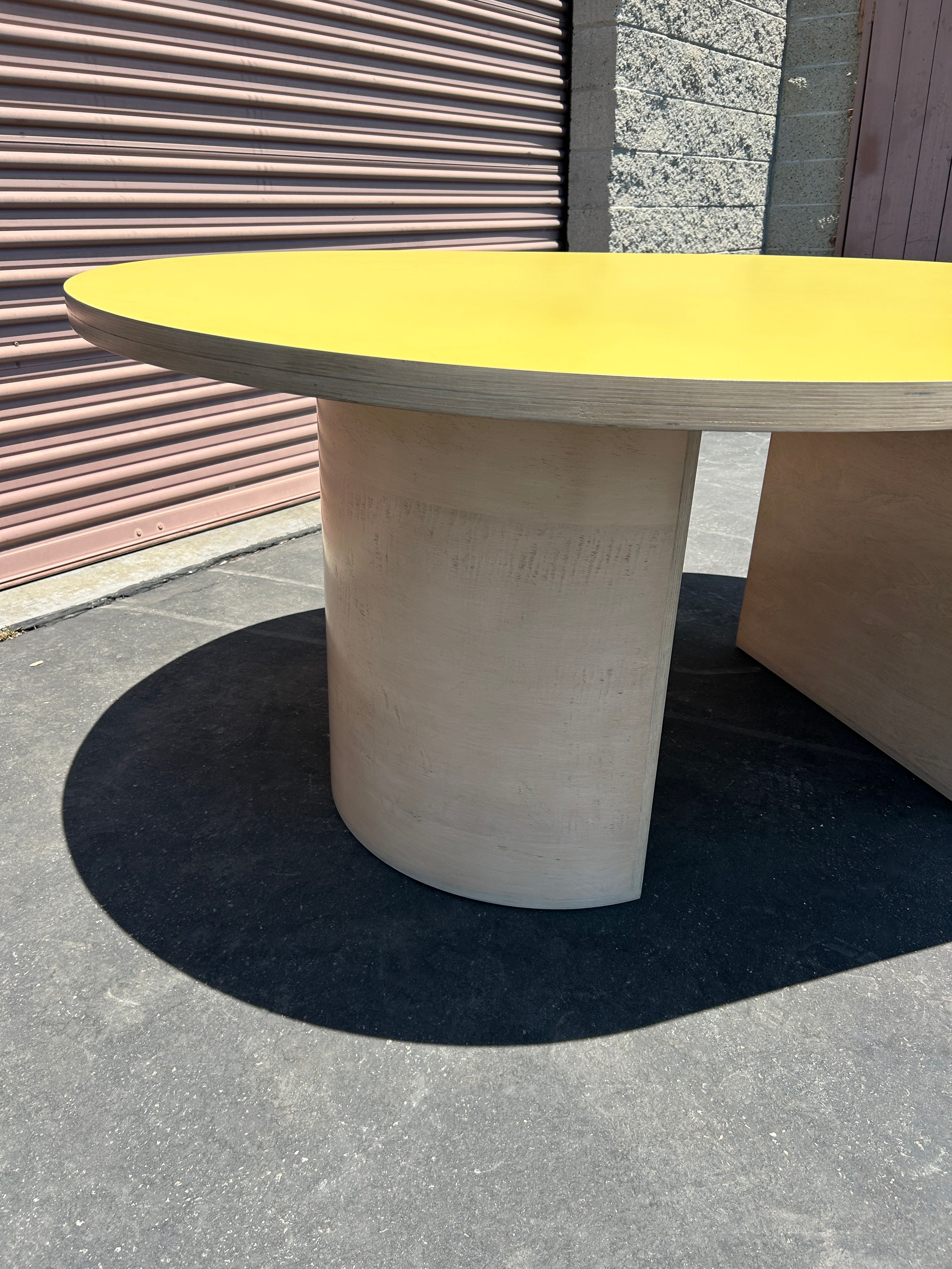  Half Round Pill-Shaped Dining Table product image 4