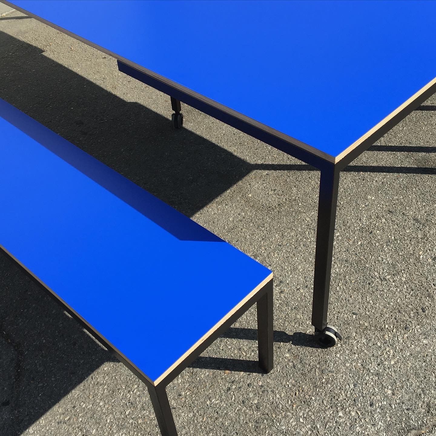  Steel Frame Rectangle Table Set product image 4