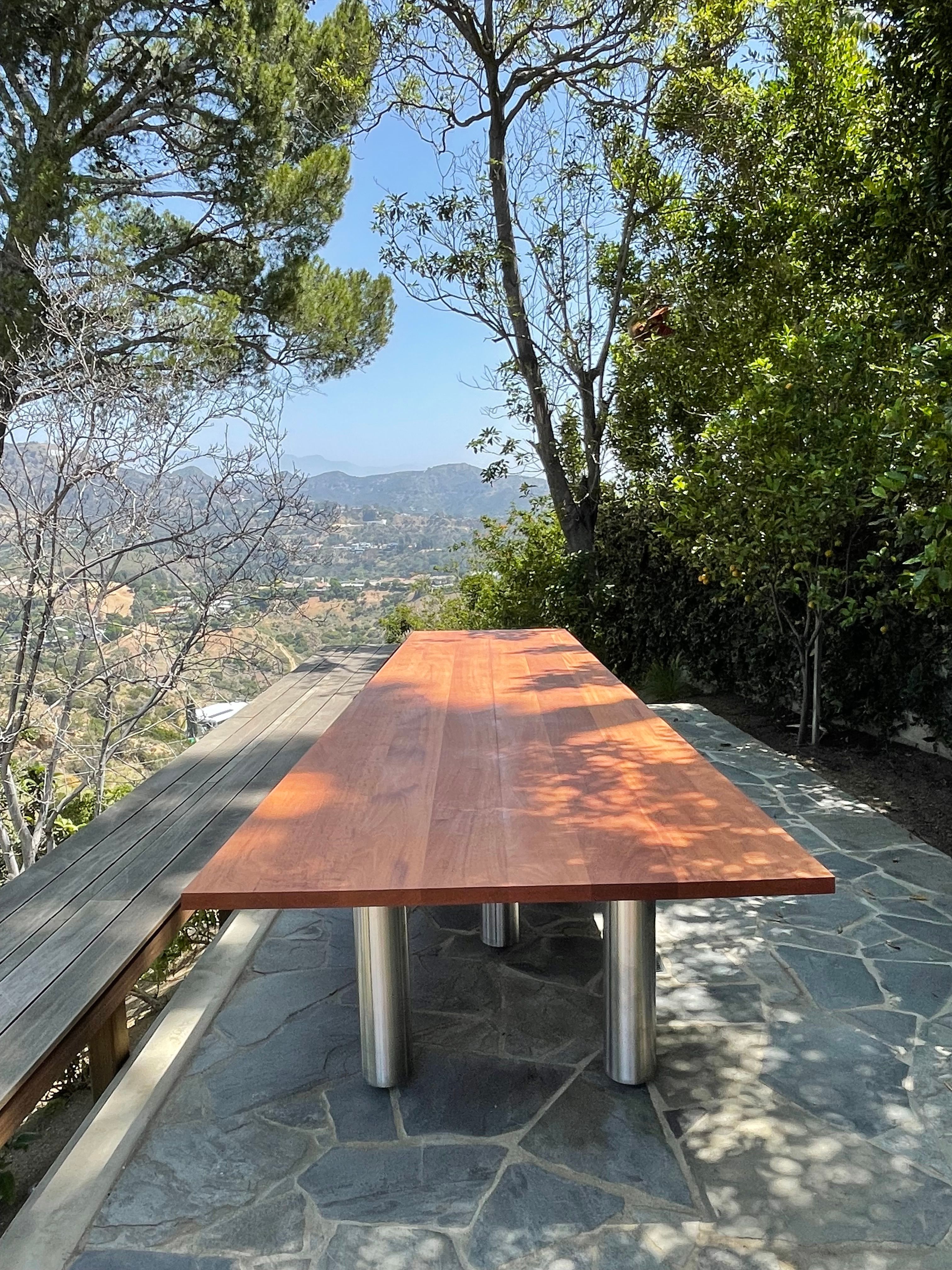  Trapezoid Outdoor Dining Table product image 1