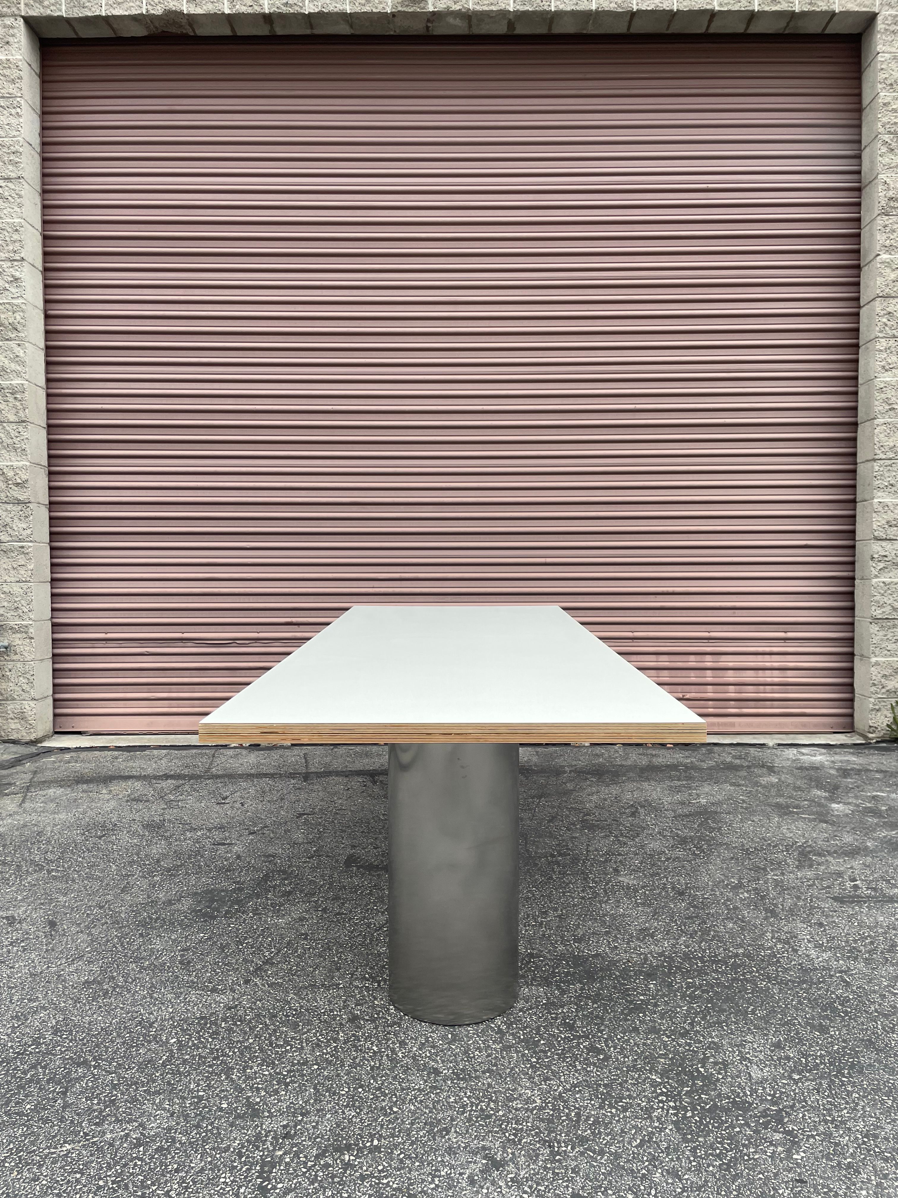  Three Cylinder Steel Table product image 2
