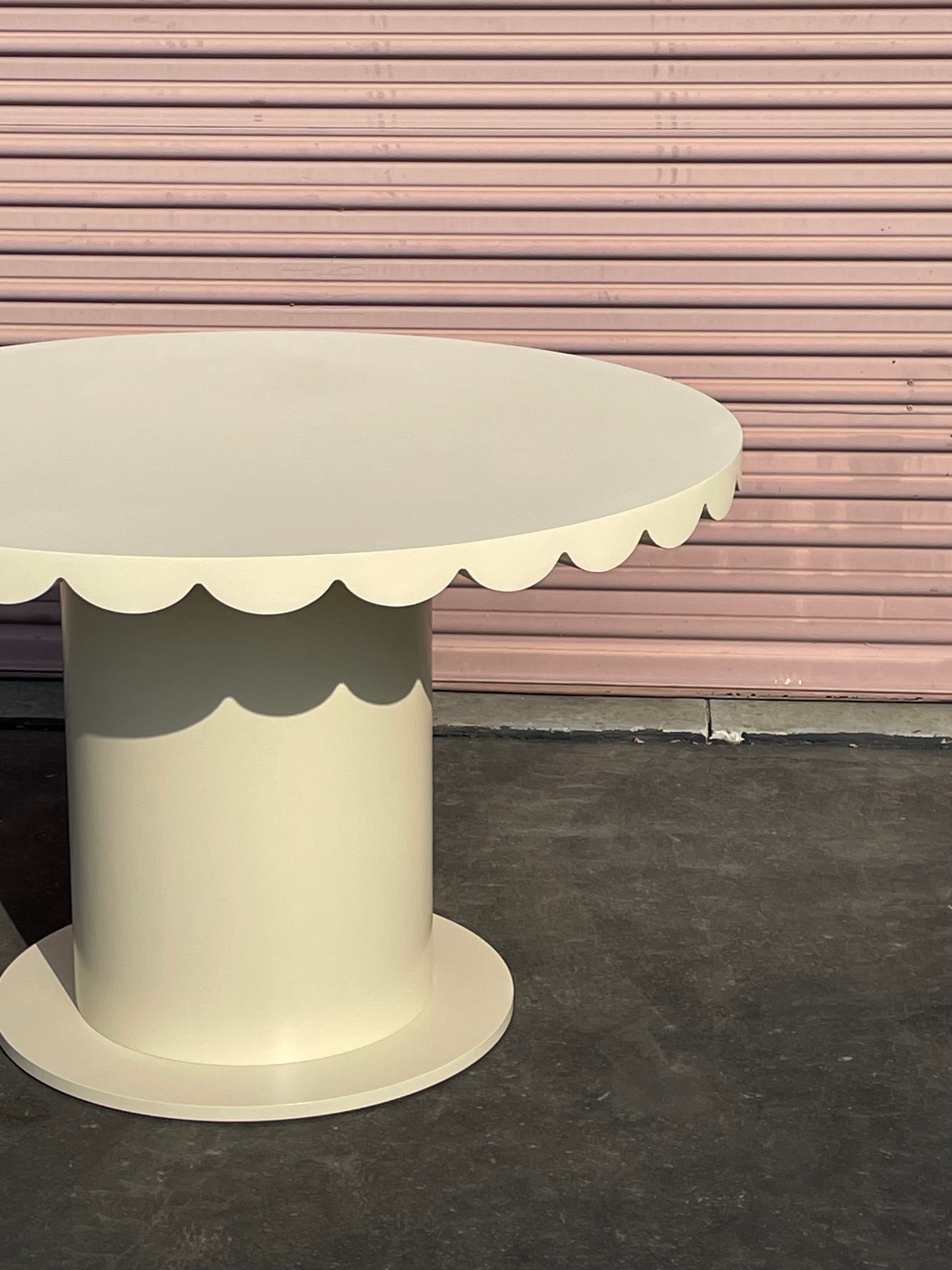  Scallop Skirt Table - Large product image 4