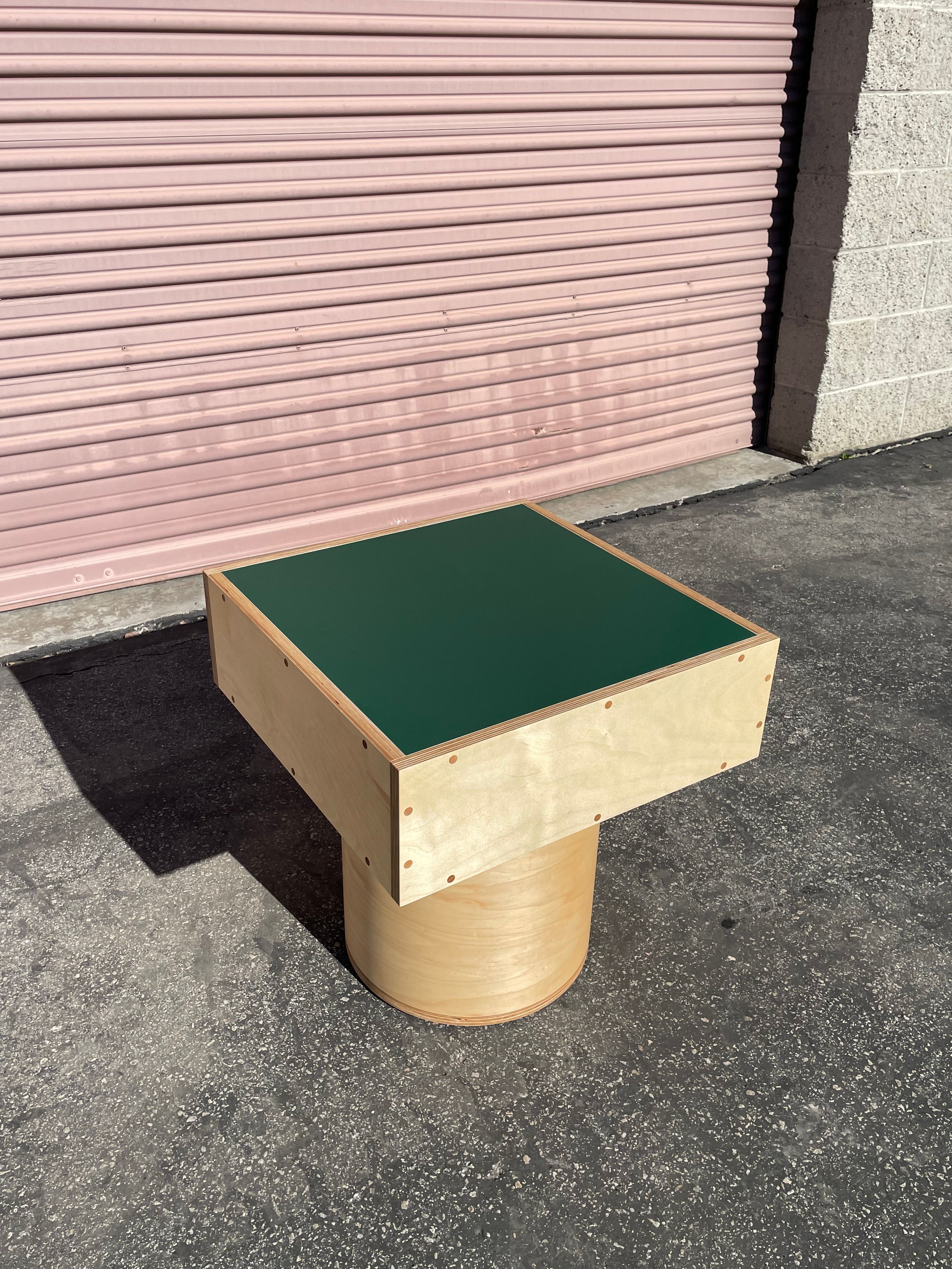  Square Side table - Green product image 2