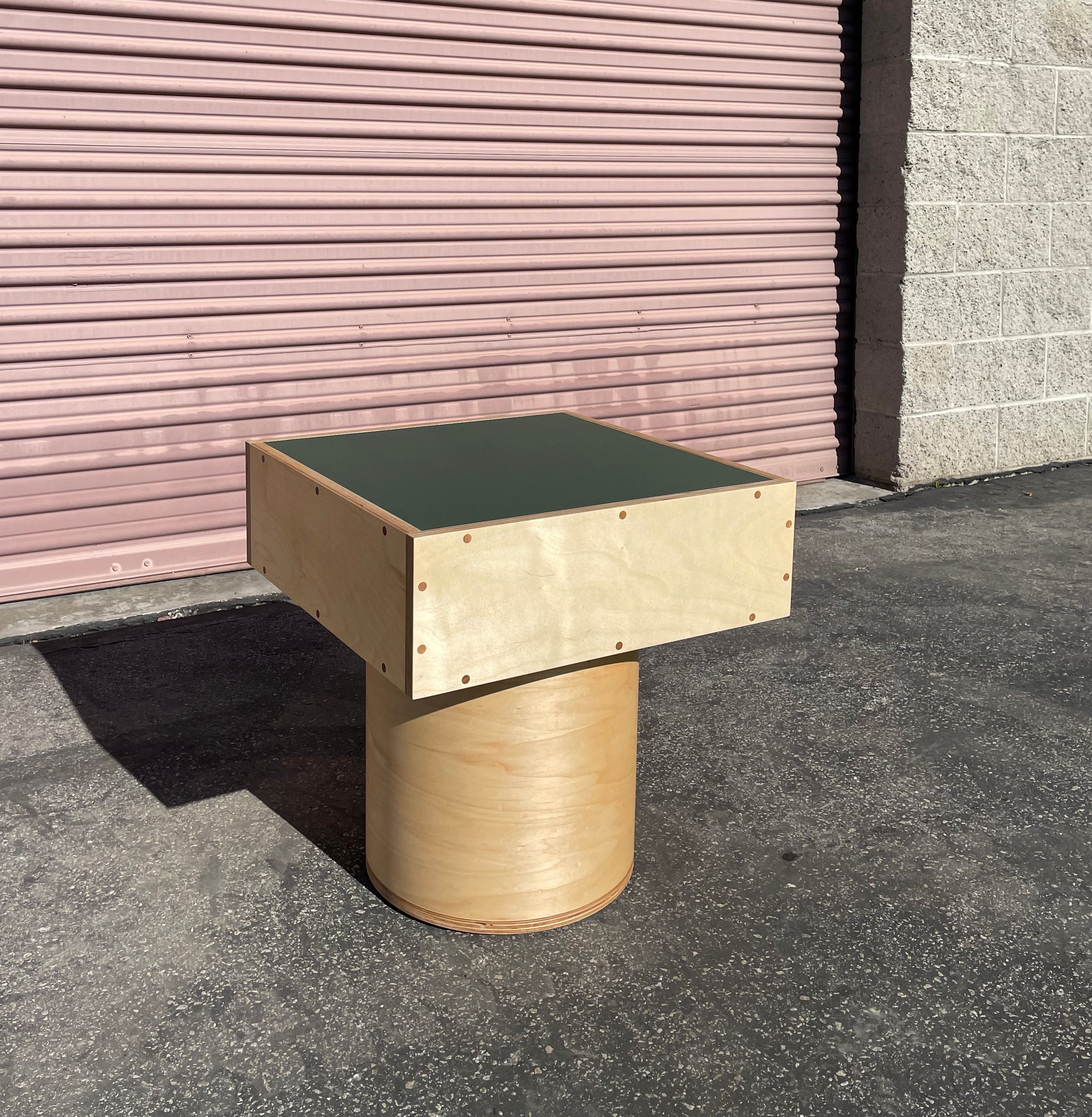  Square Side table - Green product image 0