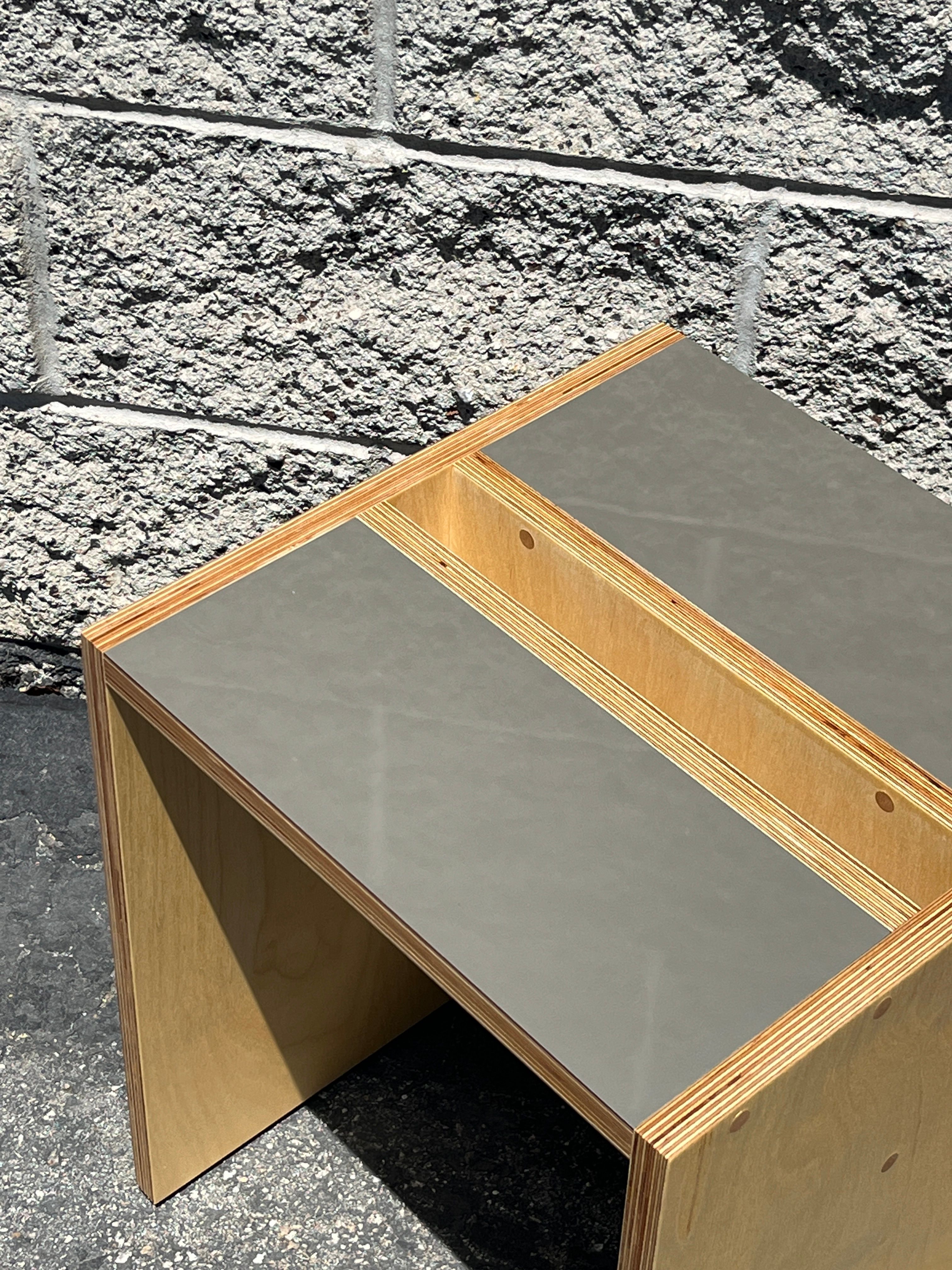  Split Stool - High Gloss Grey ($475) product image 6