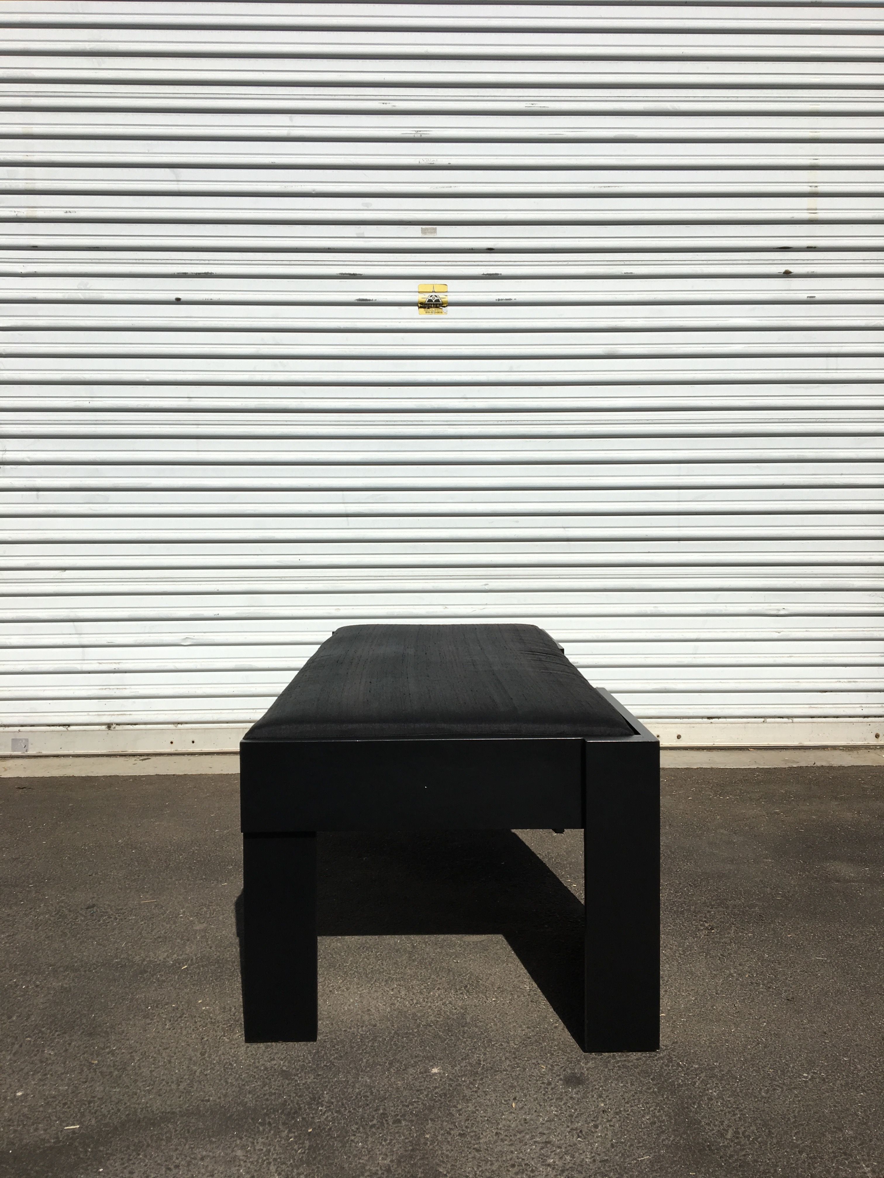  Black Rectangle Bench product image 3