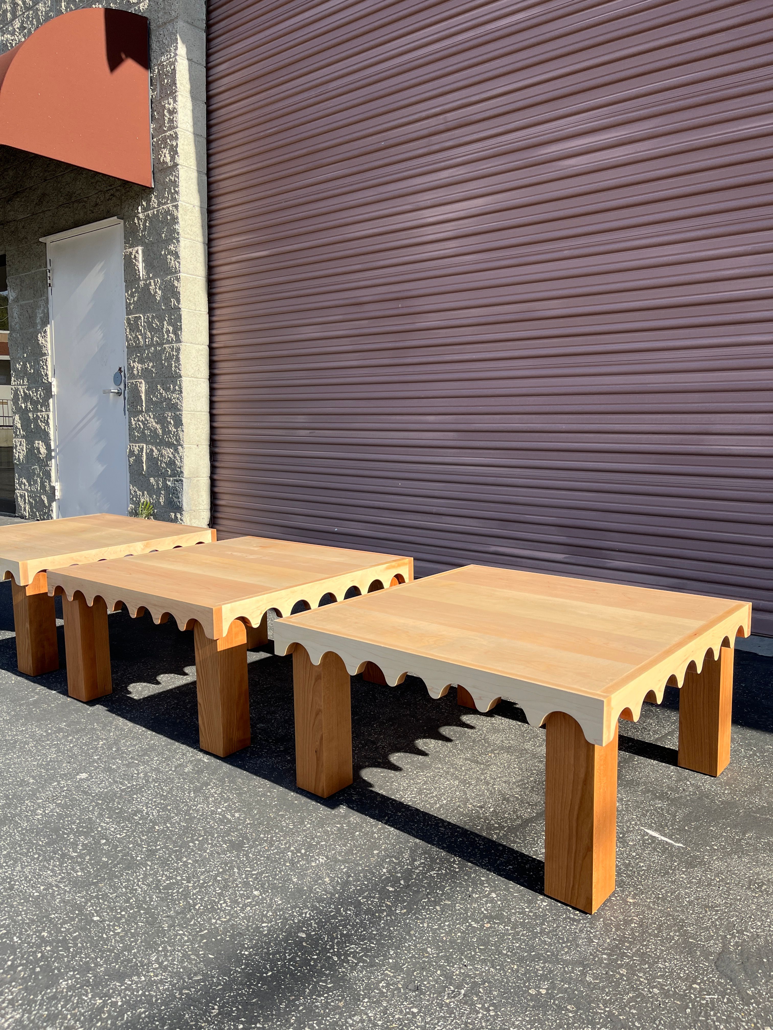  Scallop Tables - Laun Studio product image 1