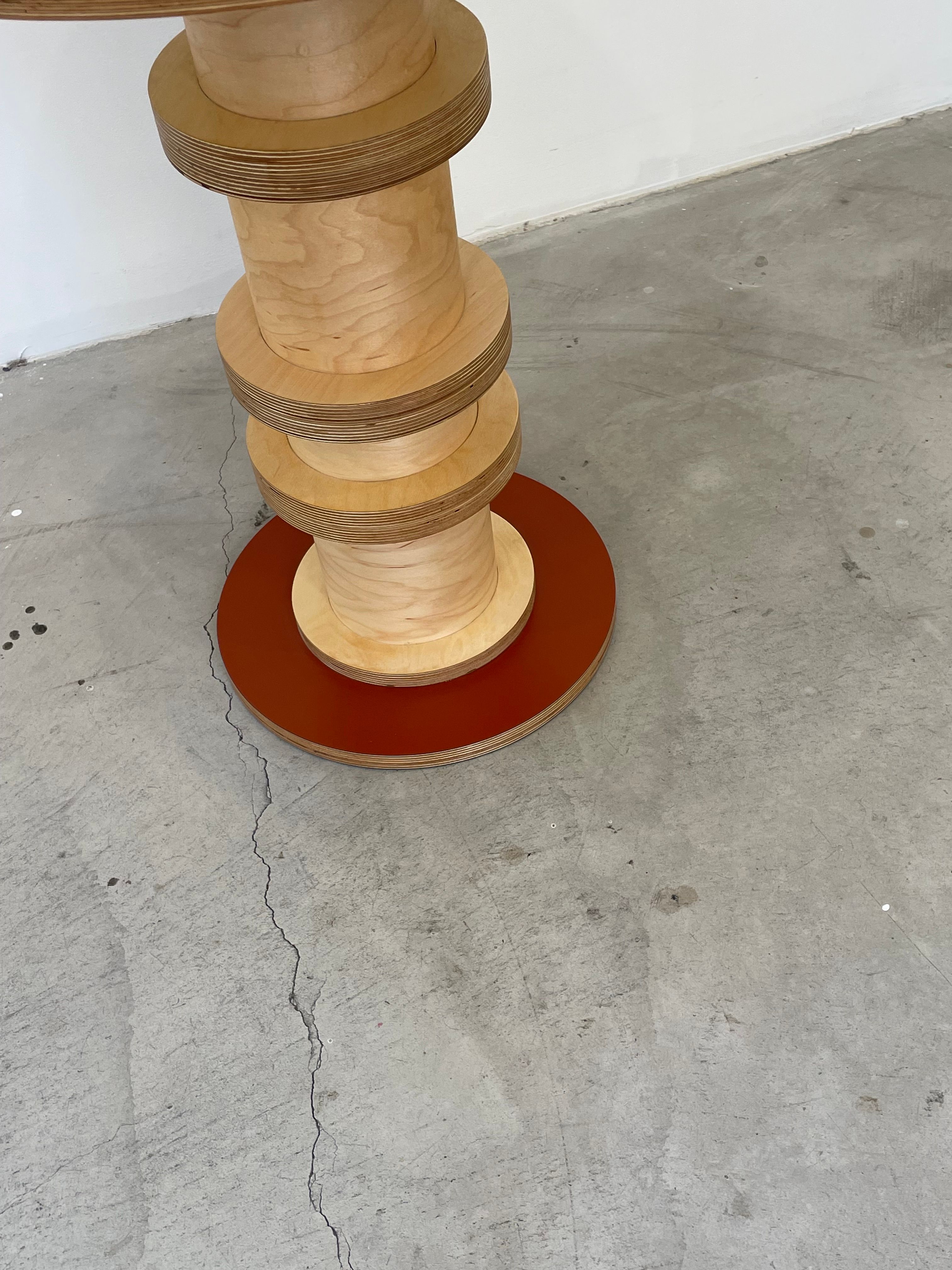  Round Column Table - Braindead Fabrications Gallery Show product image 3