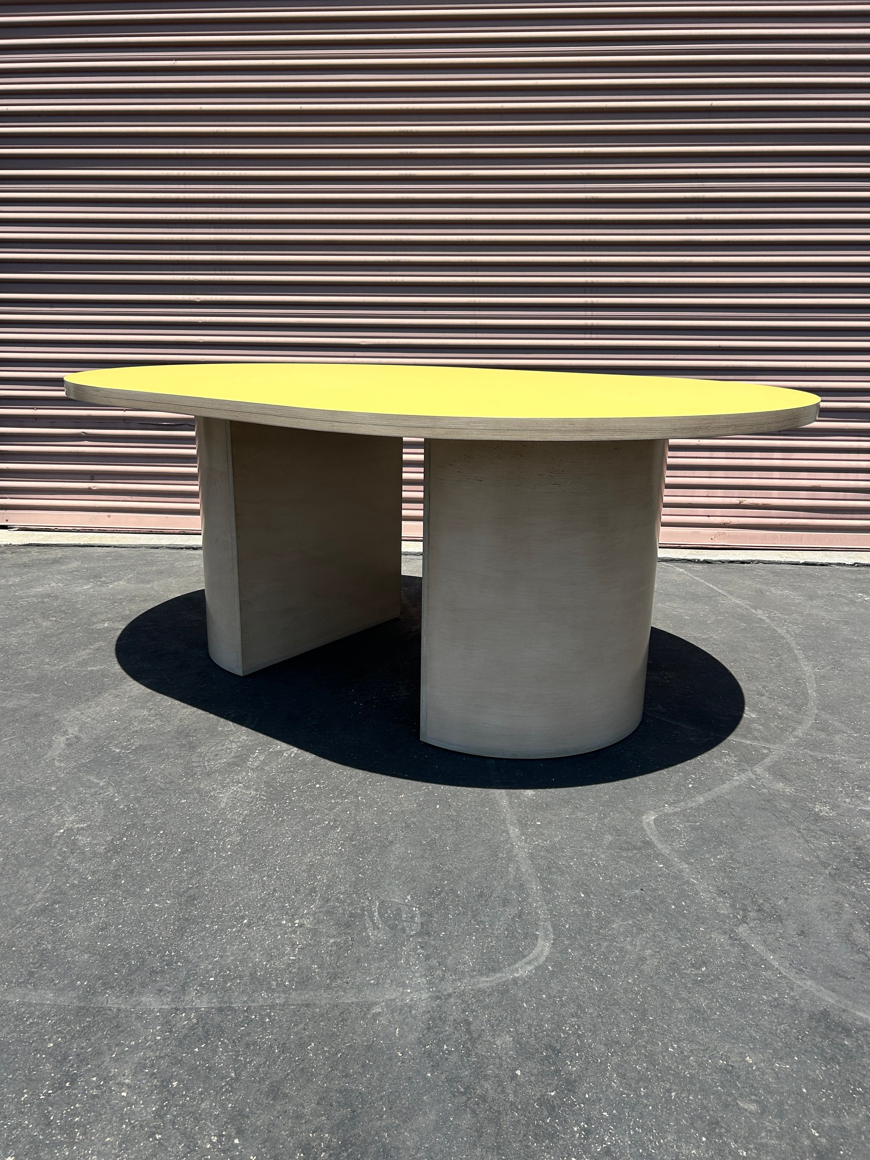  Half Round Pill-Shaped Dining Table product image 5