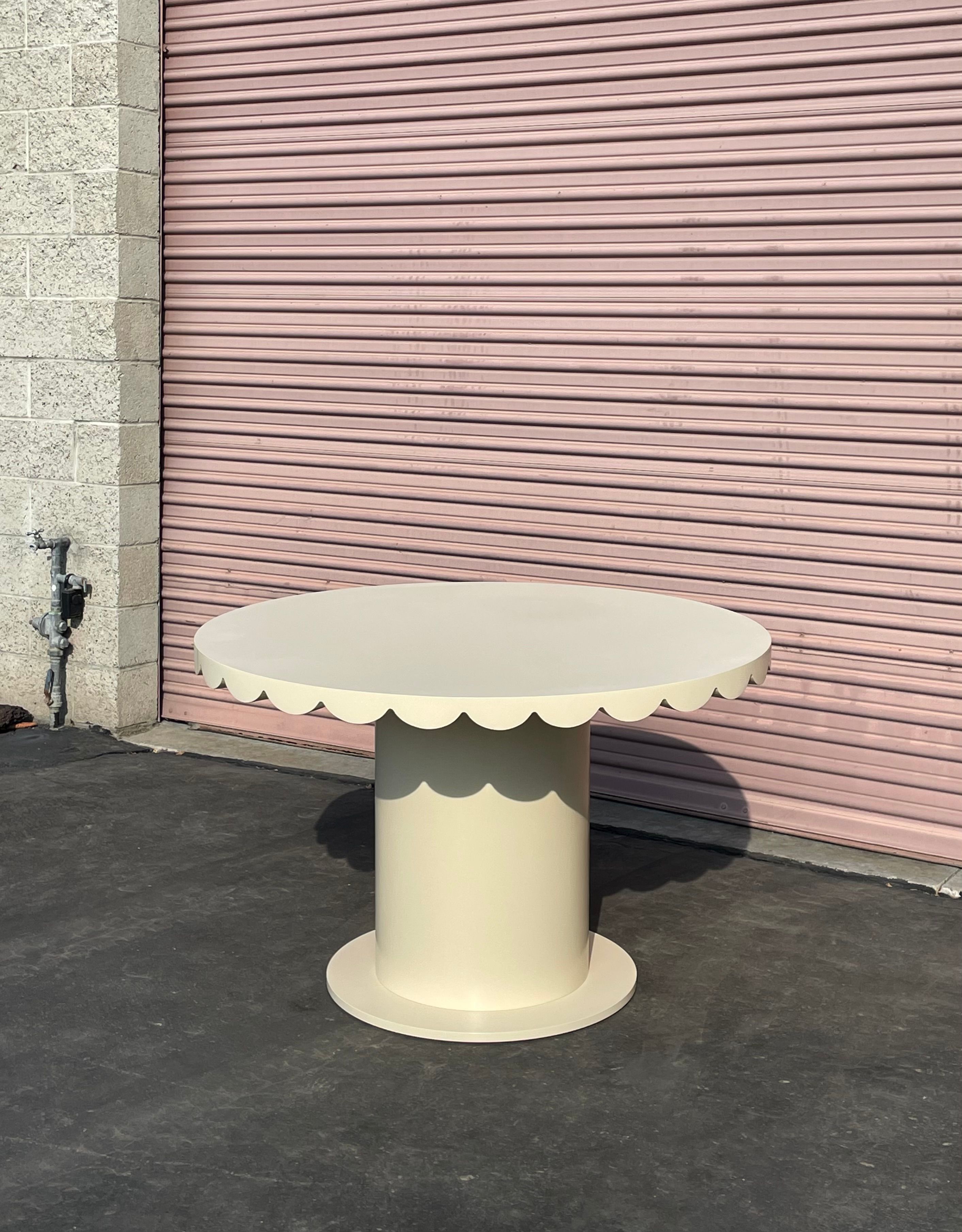  Scallop Skirt Table - Large product image 2