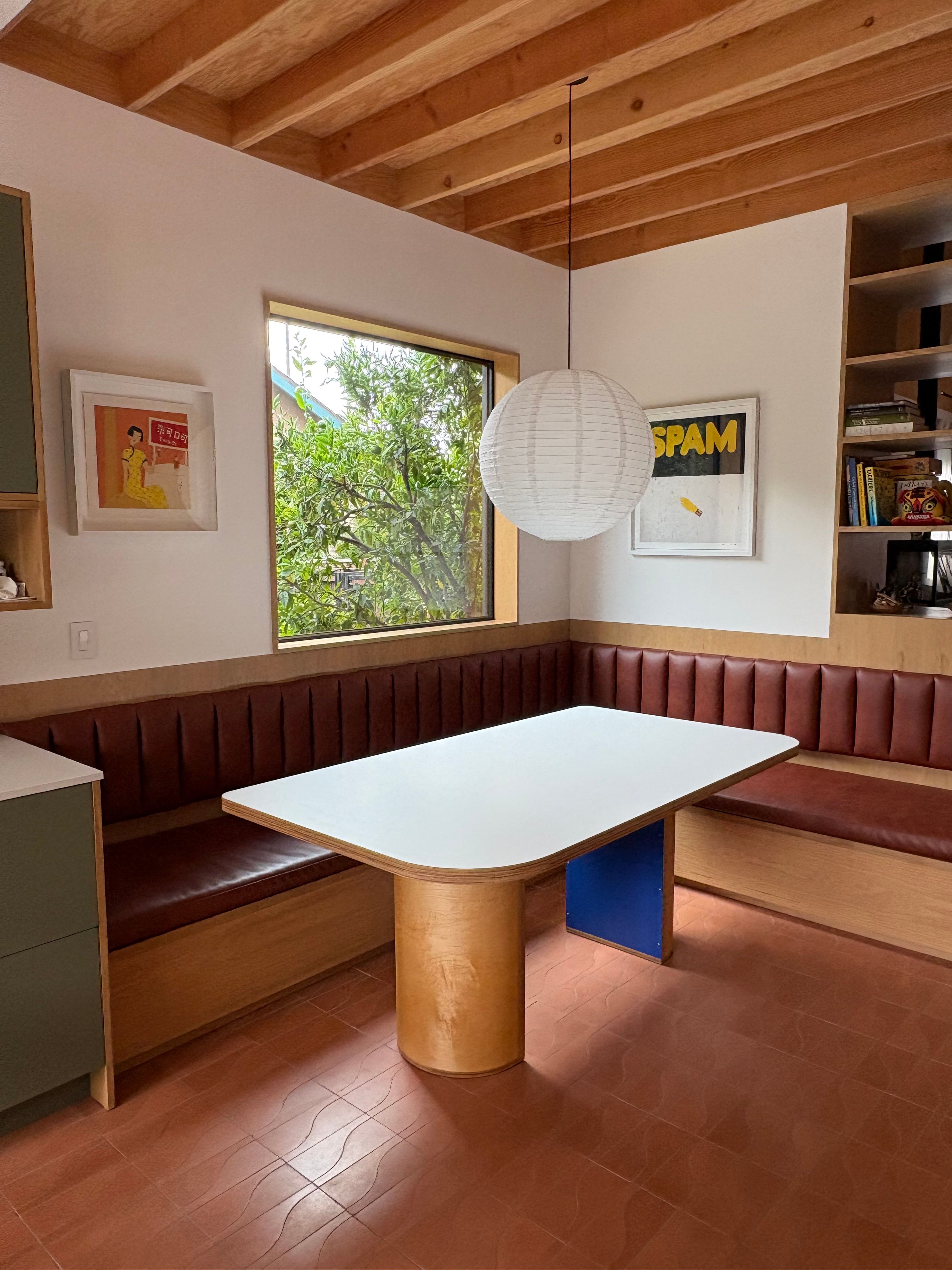  Multi-angular Half Cylinder Dining Table product image 5