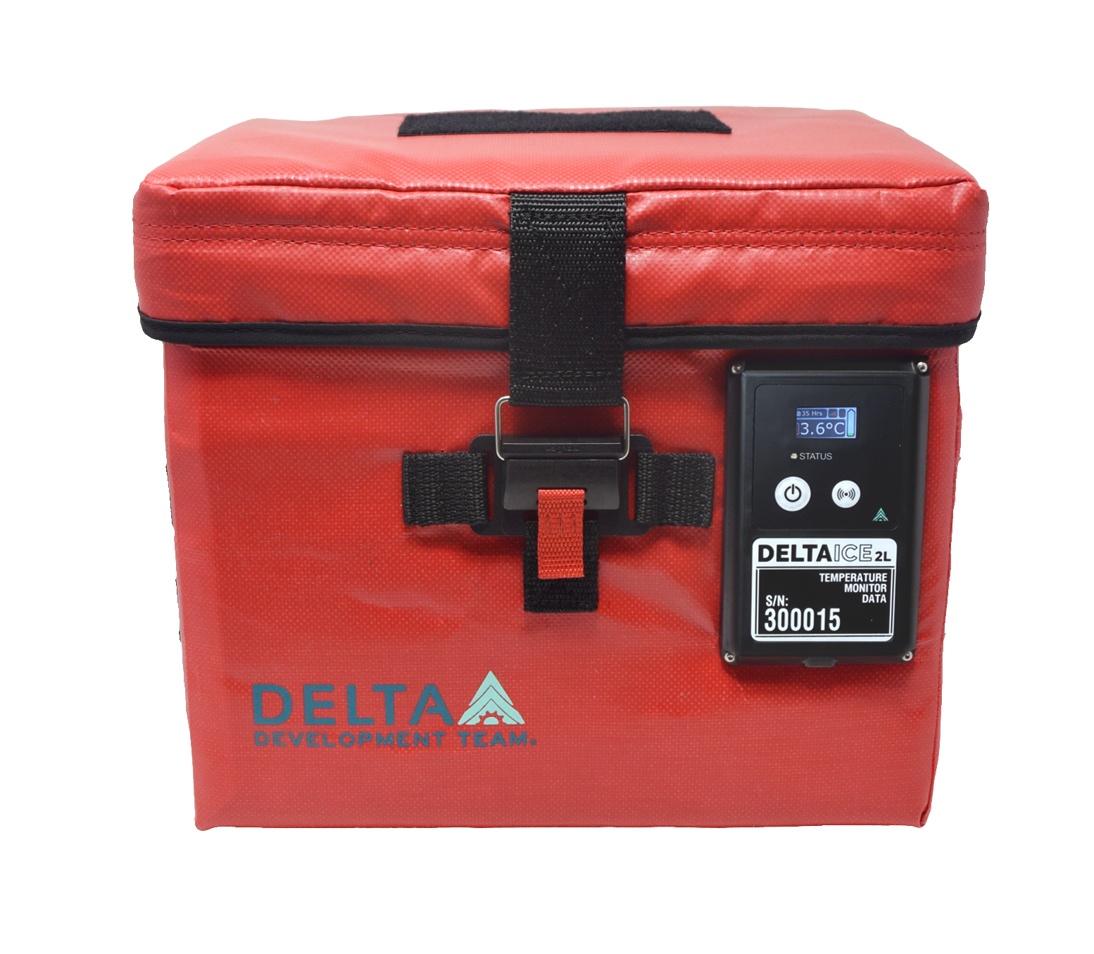 Delta ICE 2L Smart Blood Cooler - Red