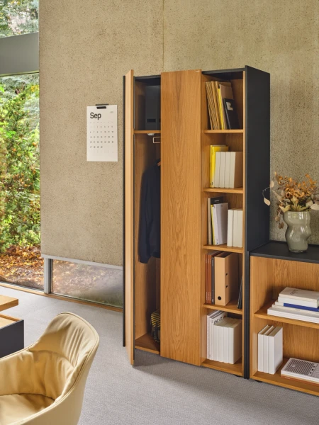 Šatníková skriňa Viga v dýhovanom prevedení