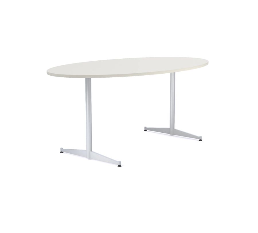 Allround 5184 – oválny rokovací stôl s výškou 73/90 cm