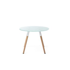 Tables SW40 – kaviarenský stolík s drevenými nohami