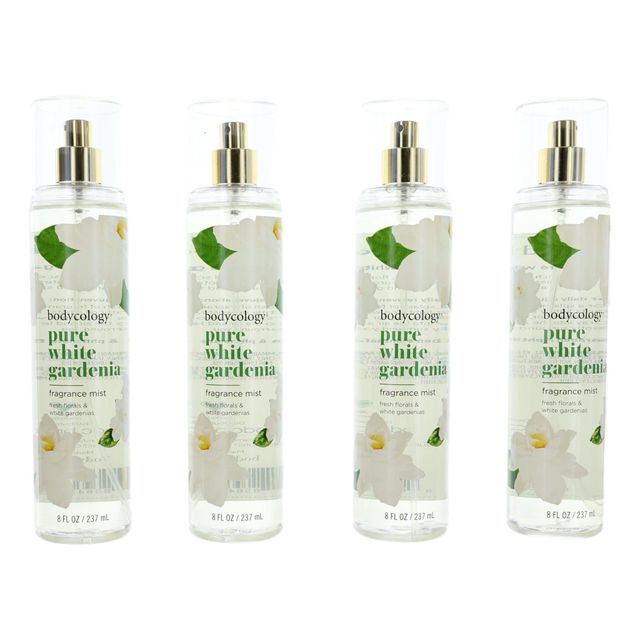 Pure White Gardenia by Bodycology, 4 Pack 8oz Fragrance Mist women
