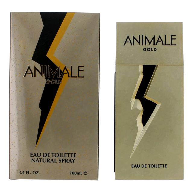 Animale Gold by Animale, 3.4 oz Eau De Toilette Spray for Men