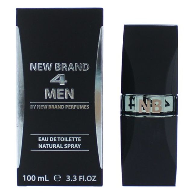 4 Men by New Brand, 3.3 oz Eau De Toilette Spray for Men