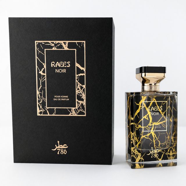 Raees Noir by Jo Milano, 3.4 oz Eau de Parfum Spray for Men