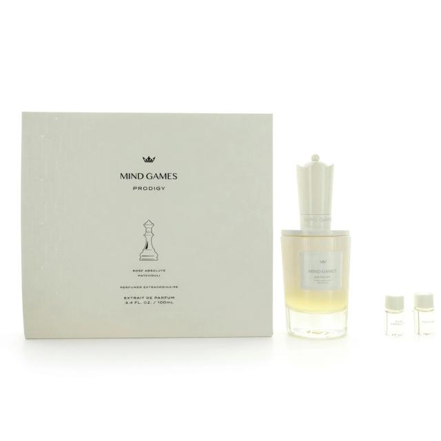 Rose Absolute Patchouli by Mind Games, 3.4 oz Extrait de Parfum Spray for Unisex
