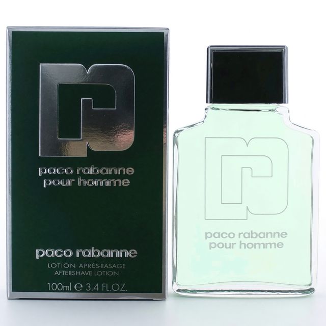 Paco Rabanne Pour Homme by Paco Rabanne, 3.4 oz Aftershave Lotion for Men