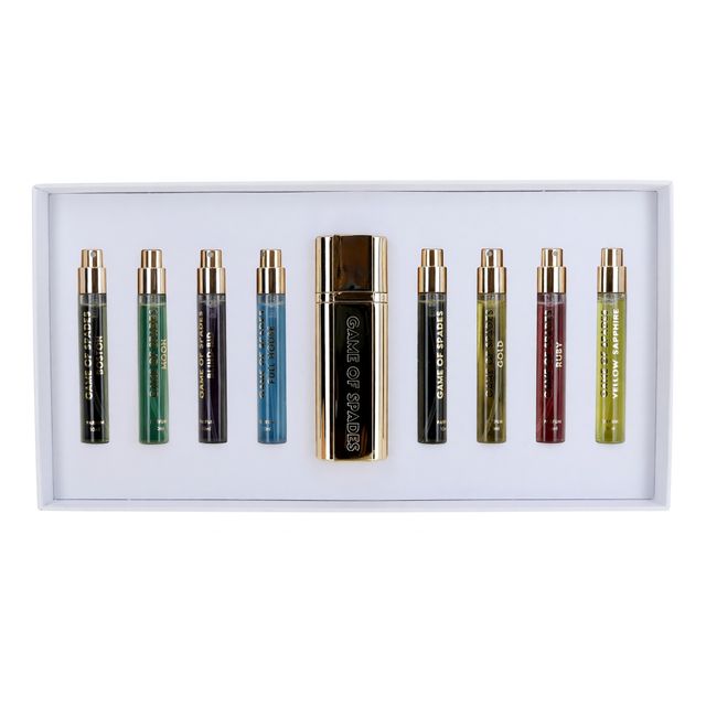 Game of Spades by Jo Milano, 9 Piece Coffret Set for Unisex - White