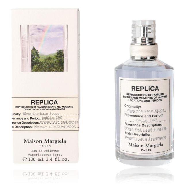 Replica When the Rain Stops by Maison Margiela, 3.4 oz Eau de Toilette Spray for Unisex