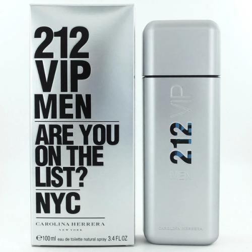 212 VIP by Carolina Herrera, 3.4 oz Eau De Toilette Spray for Men