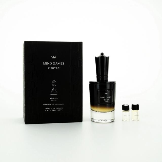 Perfumer Extraordinaire Mentor by Mind Games, 3.4 oz Extrait de Parfum Spray for Unisex