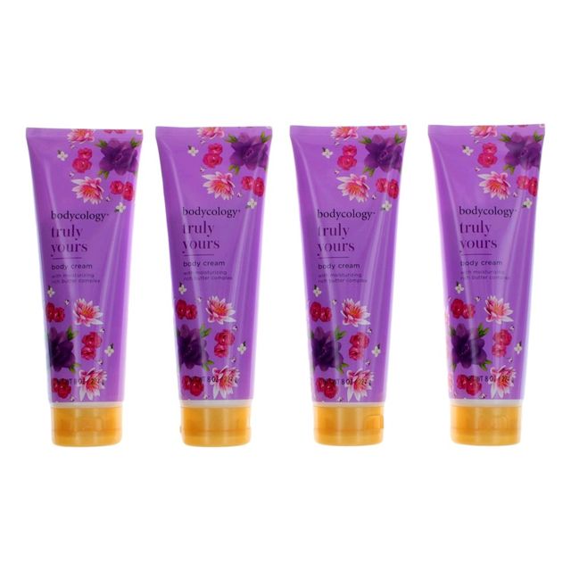 Truly Yours by Bodycology, 4 Pack 8oz Moisturizing Body Cream women