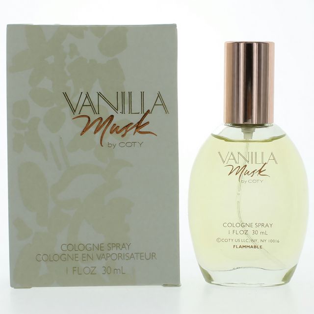 Vanilla Musk by Coty, 1 oz Cologne Spray for Women