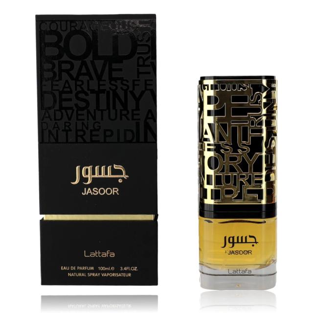 Jasoor by Lattafa, 3.4 oz Eau De Parfum Spray for Unisex