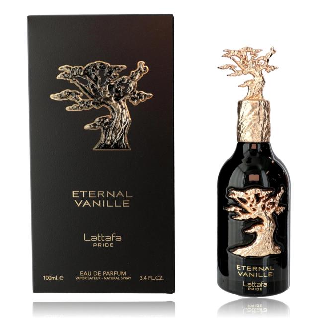 Eternal Vanille by Lattafa, 3.4 oz Eau De Parfum Spray for Unisex