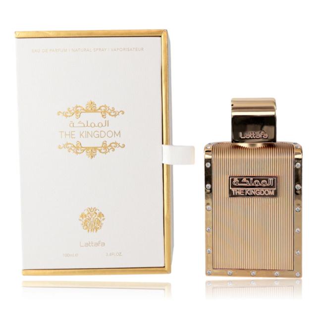 The Kingdom by Lattafa, 3.4 oz Eau de Parfum Spray for Men