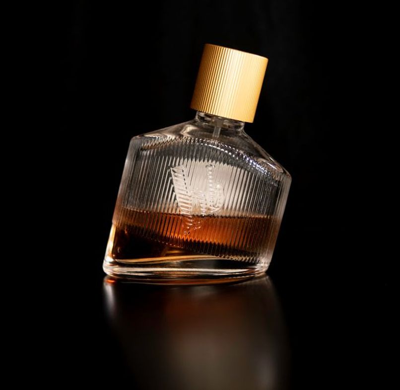 A luxury oud cologne bottle showcasing rich sophisticated fragrance for men in 2026