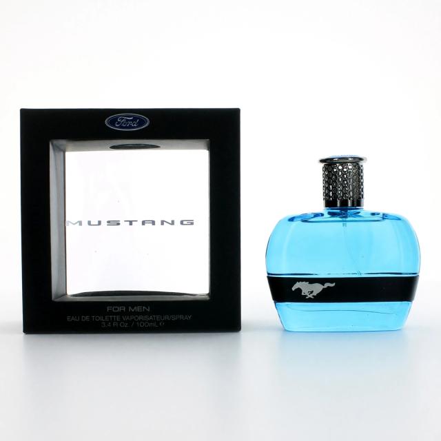 Mustang Blue by Mustang, 3.4 oz Eau De Toilette Spray for Men