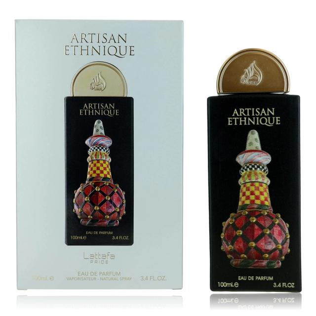 Pride Artisan Ethnique by Lattafa, 3.4 oz Eau De Parfum Spray for Unisex