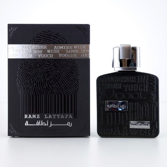 Ramz Silver by Lattafa, 3.4 oz EDP Spray for Unisex