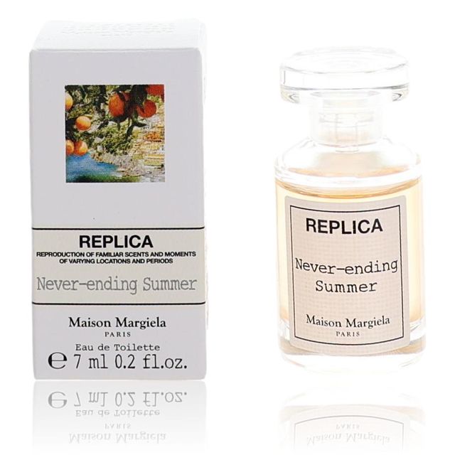Replica Never Ending Summer by Maison Margiela, 0.2 oz Eau de Toilette Splash for Unisex