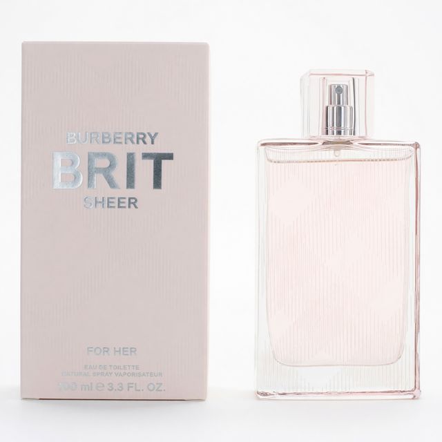Brit Sheer by Burberry, 3.3 oz EDT Spray for Women