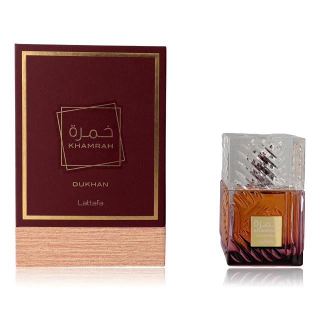 Lattafa Khamrah Dukhan by Lattafa, 3.4 oz Eau de Parfum Spray for Unisex