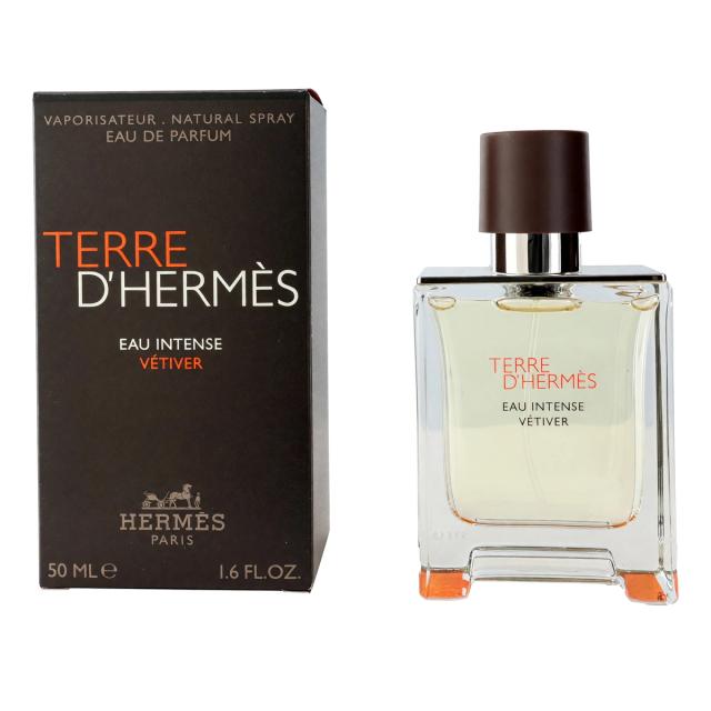 Terre D'Hermes Eau Intense Vetiver by Hermes, 1.6 oz Eau De Parfum Spray for Men