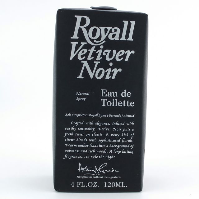 Royall Vetiver Noir by Royall Fragrance, 4 oz Eau De Toilette Spray for Men