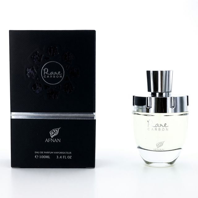 Rare Carbon by Afnan, 3.4 oz Eau De Parfum Spray for Men