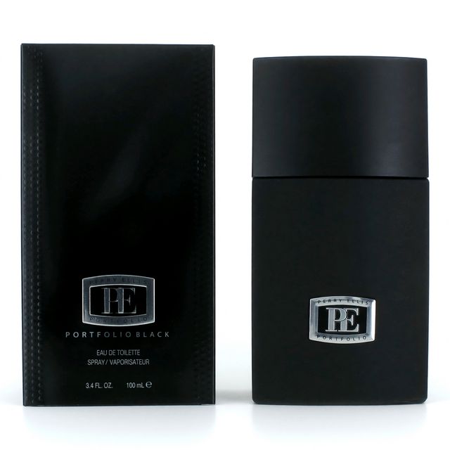 Portfolio Black by Perry Ellis, 3.4 oz Eau De Toilette Spray for Men