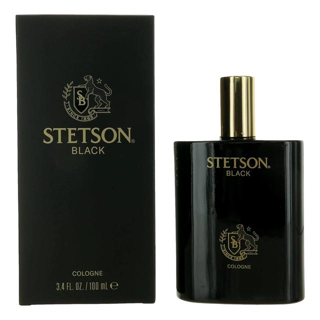 Stetson Black by Coty, 3.4 oz Cologne Spray for Men