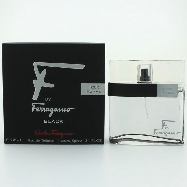 F Black by Salvatore Ferragamo, 3.4 oz Eau De Toilette Spray for Men